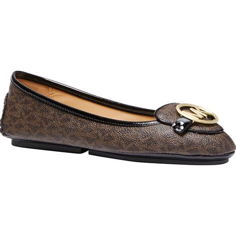 michael kors lillie moc leather flat colorhemp|michael michael kors lillie moccasin flats .